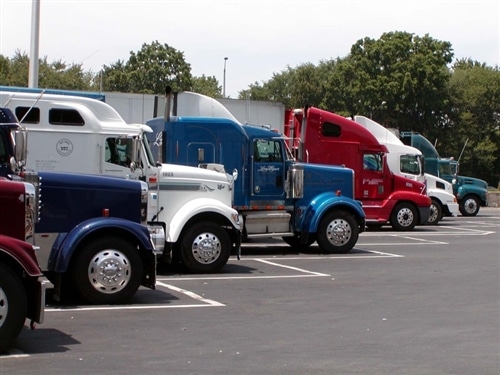 Rest Stop Routines For Truck Drivers