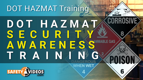 DOT HAZMAT Security Awareness Training