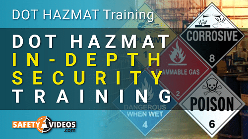 DOT HAZMAT In-Depth Security Training