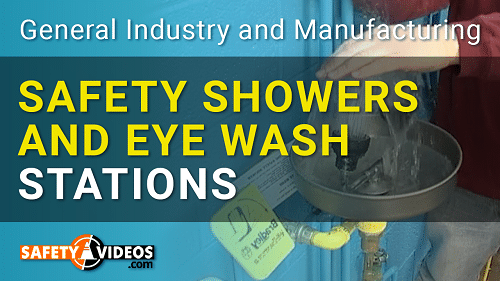 Safety Showers and Eye Wash Stations