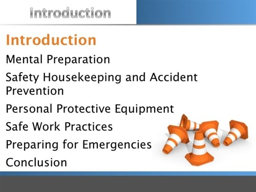 Safety Orientation Powerpoint Presentation