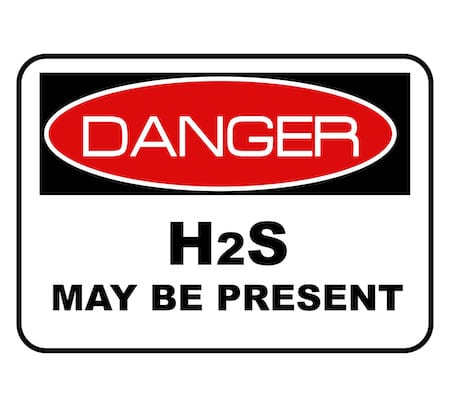 H2S Danger Sign