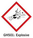 Explosive HAZCOM Pictogram