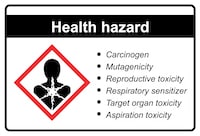 Health Hazard GHS Pictogram