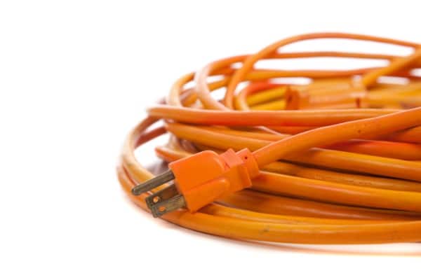 Orange Extension Cord