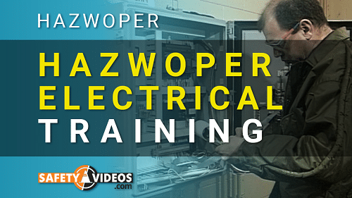 Hazwoper electrical training.