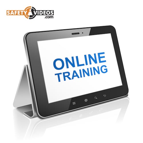 Online Training Graphic with Logo