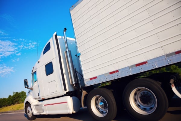 White Diesel Truck