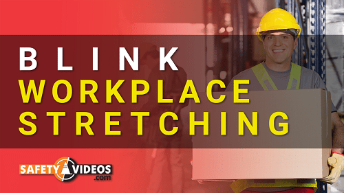 This training video teaches employees the importance of stretching throughout their workday to prevent back injuries.