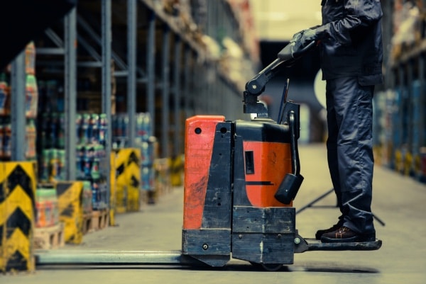 Certified Operator Using Pallet Truck