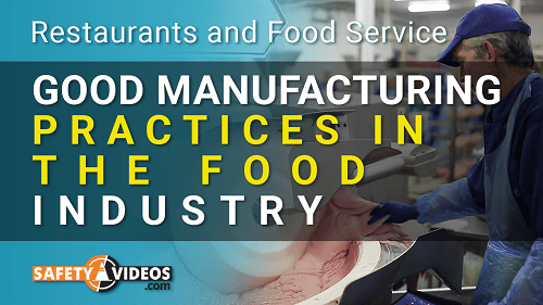 Good manufacturing practices in the food industry.