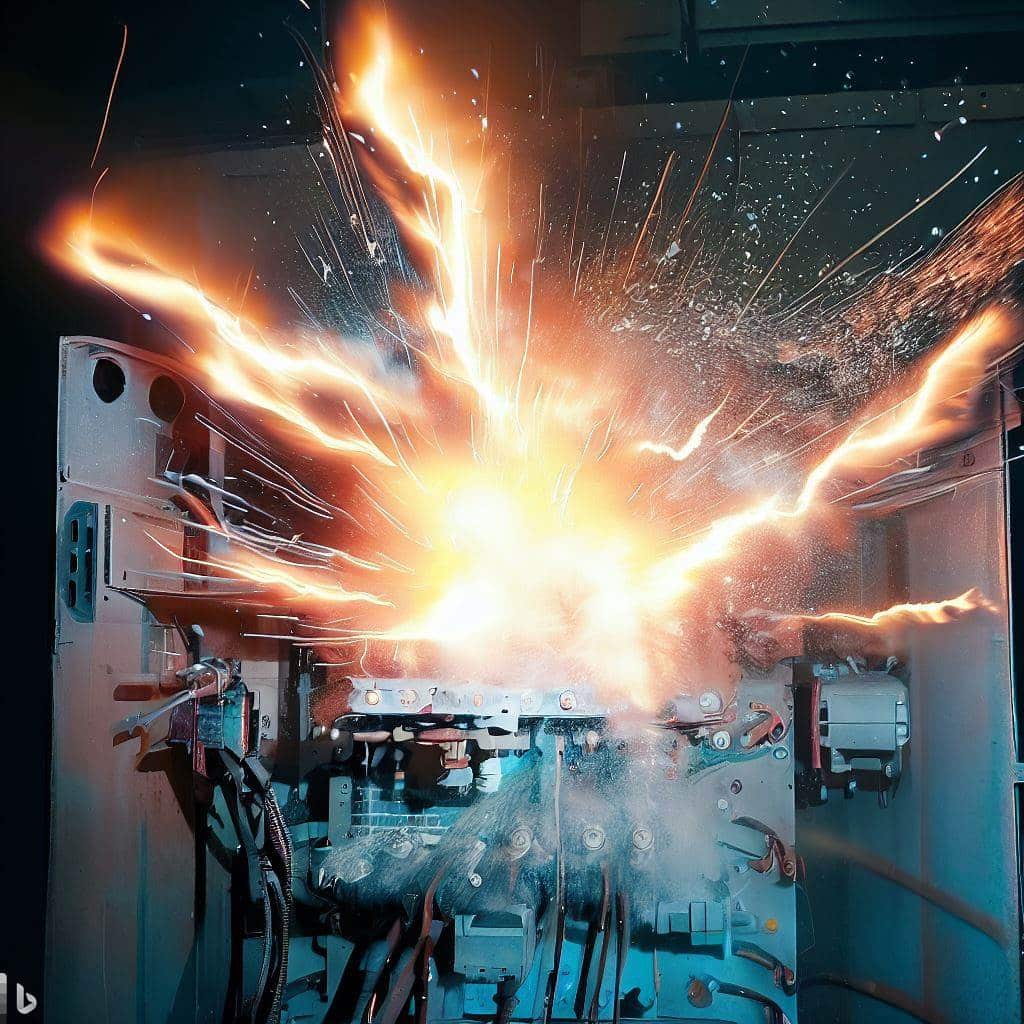 Electrical panel arc flash