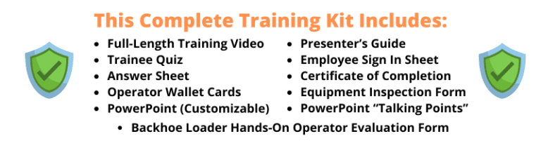 Backhoe Safety Training & Certification - [Full Video Kit]