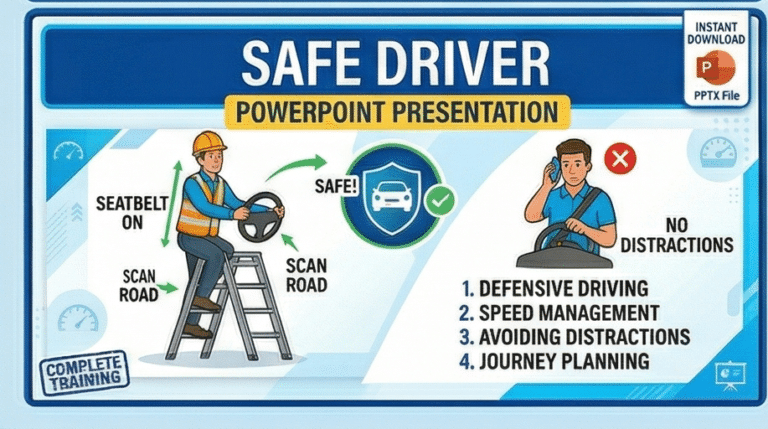 Safe Driver Powerpoint [Immediate Download]